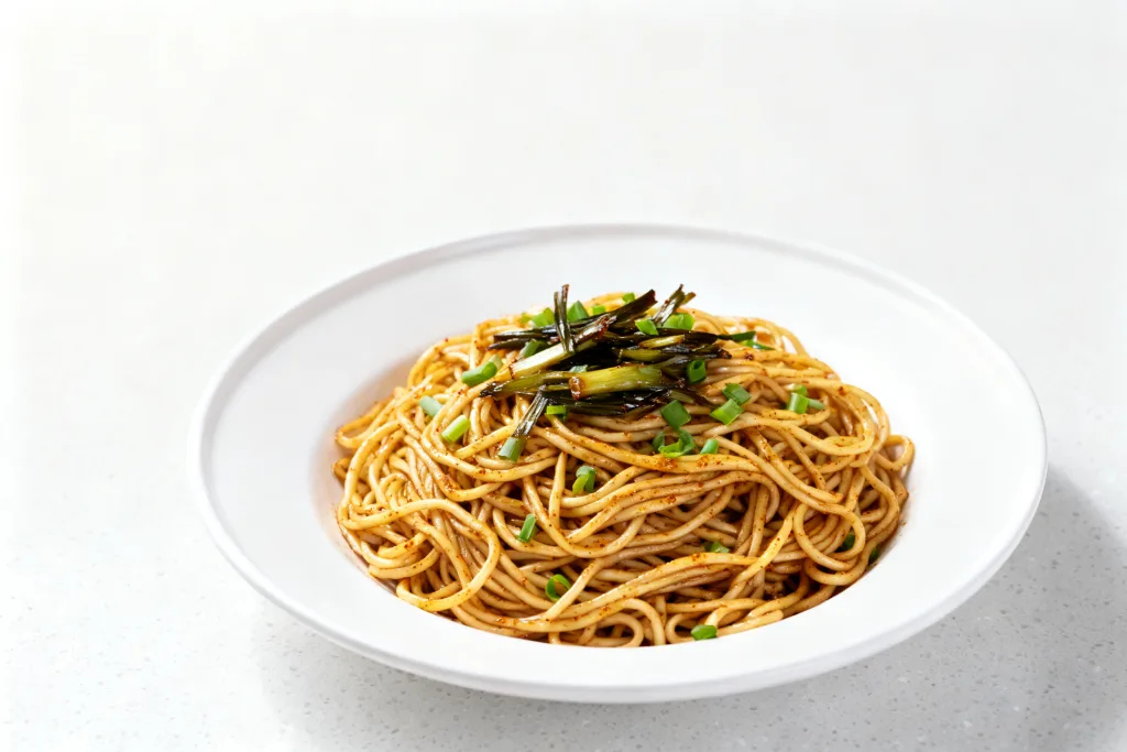 Scallion Oil Noodles