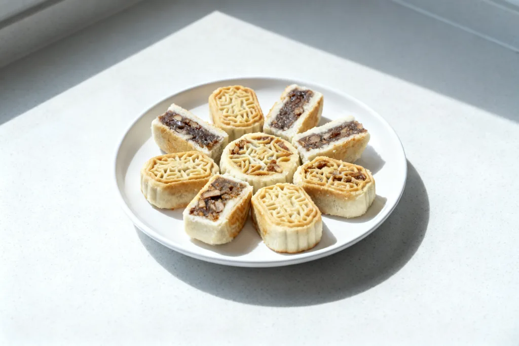 Eight pastries from Beijing