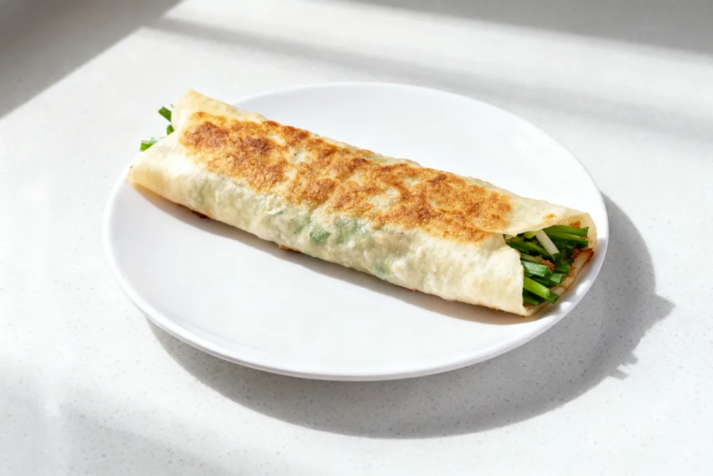 Cong Bao Gui (Scallion and Fried Dough Wrap)
