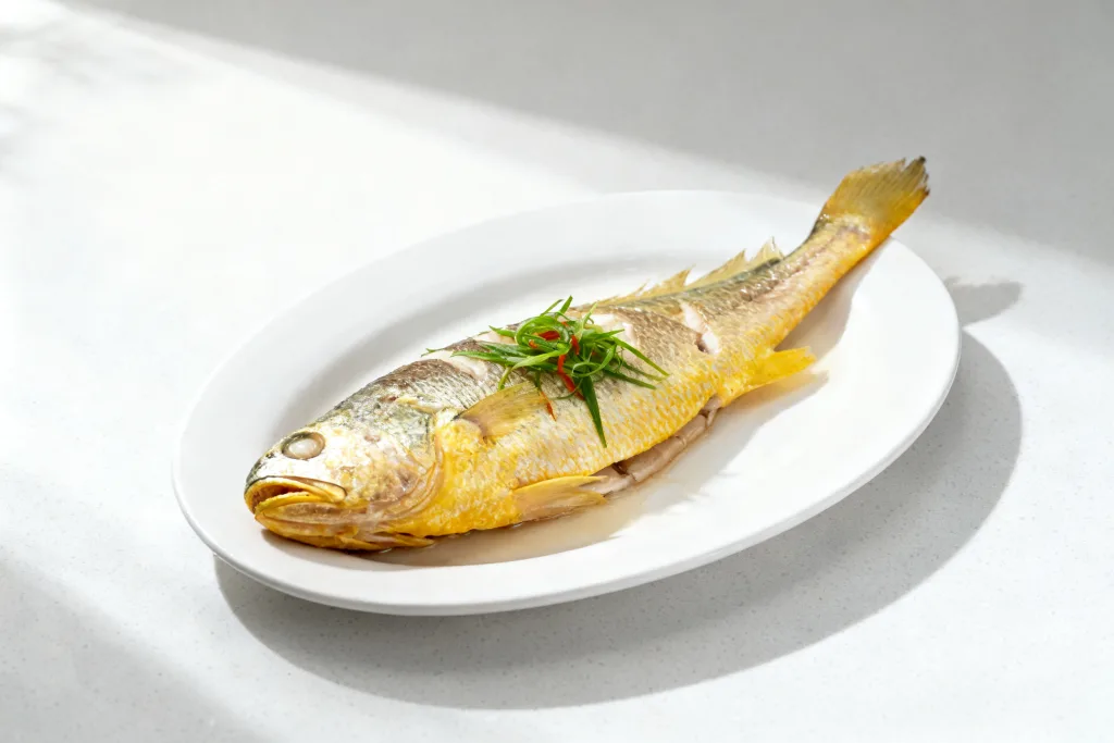 Steamed Large Yellow Croaker