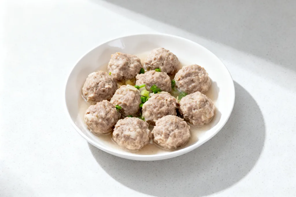 Quzhou Pork and Starch Balls