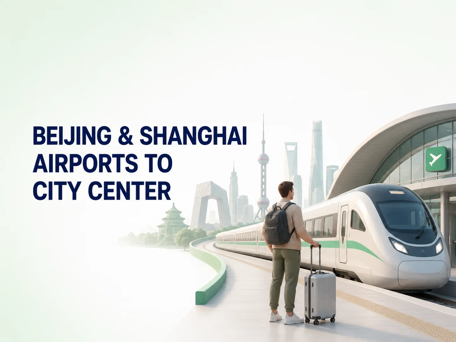 Beijing and Shanghai airports to city center transport guide
