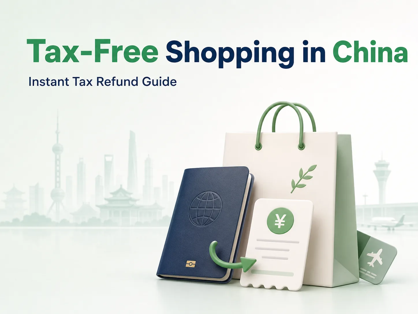 China tax refund for tourists and instant refund shopping guide
