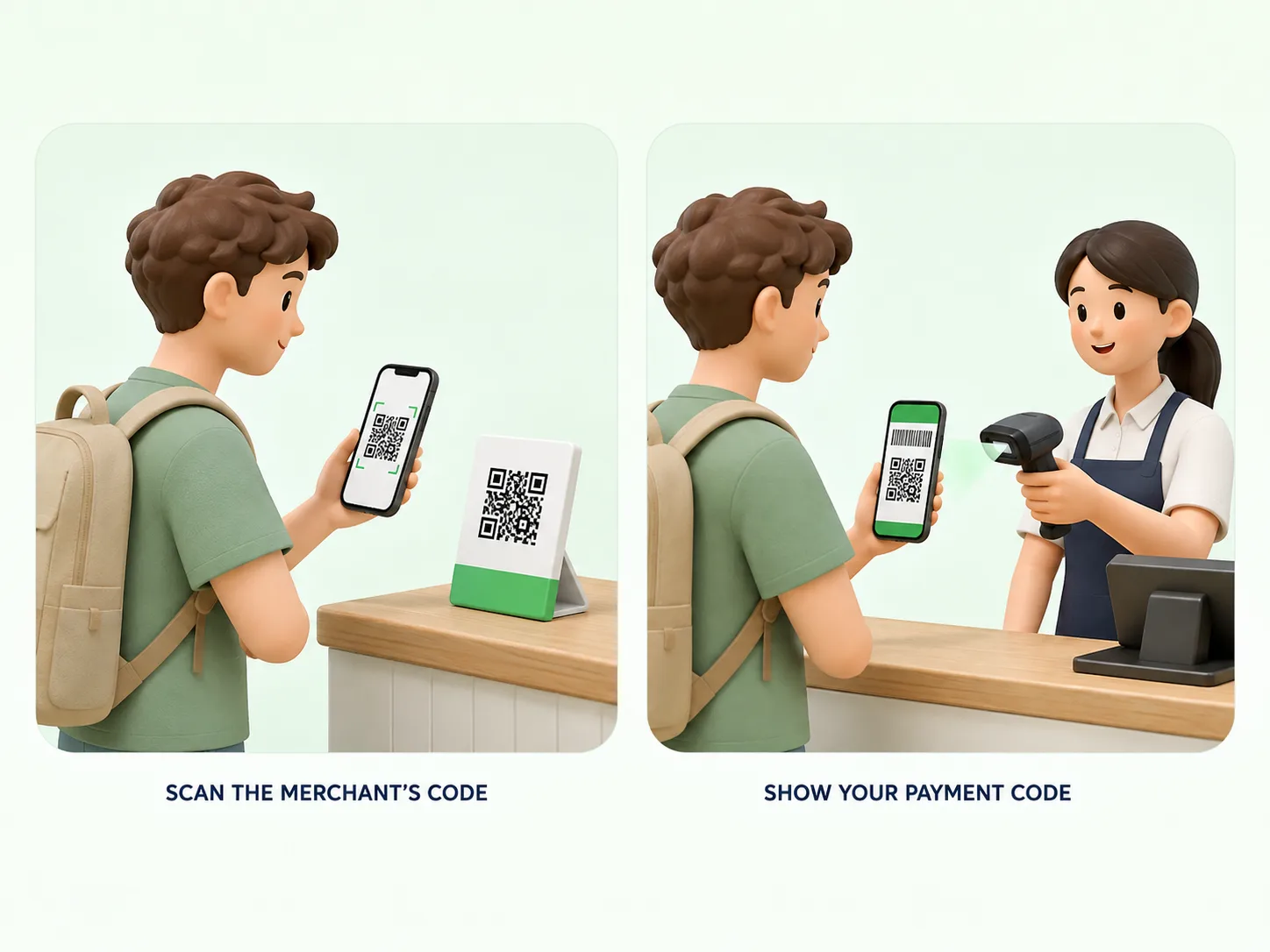 Two ways foreign tourists can make QR code payments in China
