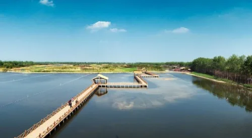Qinhu Lake in Taizhou