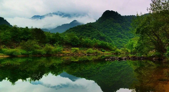 Tiantangzhai scenic area in Luan