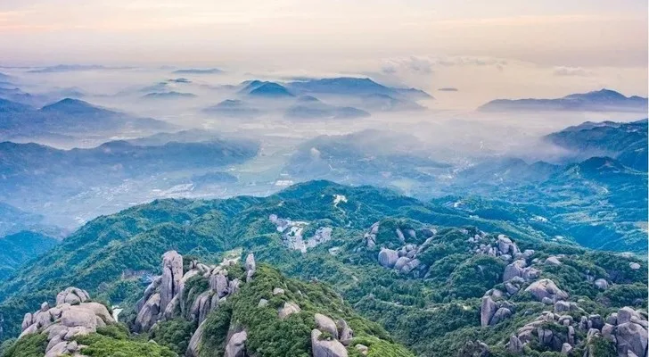 Mount Taimu in Ningde