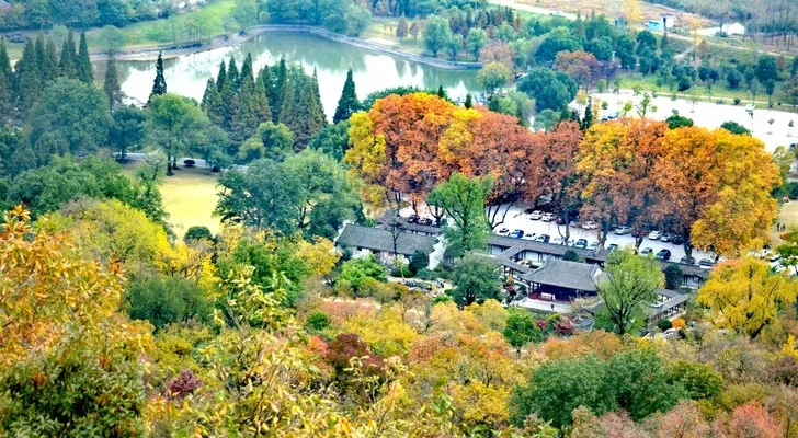 Caishiji scenic area in Maanshan