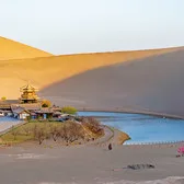 Mingsha Hill & Crescent Spring in Jiuquan