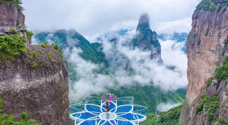 Shenxianju scenic area in Taizhou