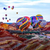 Zhangye Rainbow Danxia in Zhangye