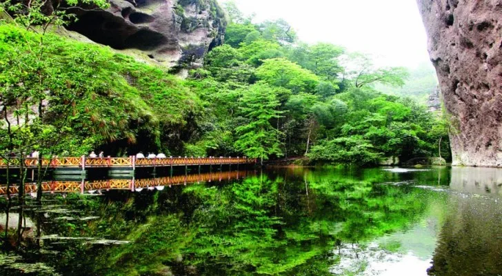 Taining scenic area in Sanming