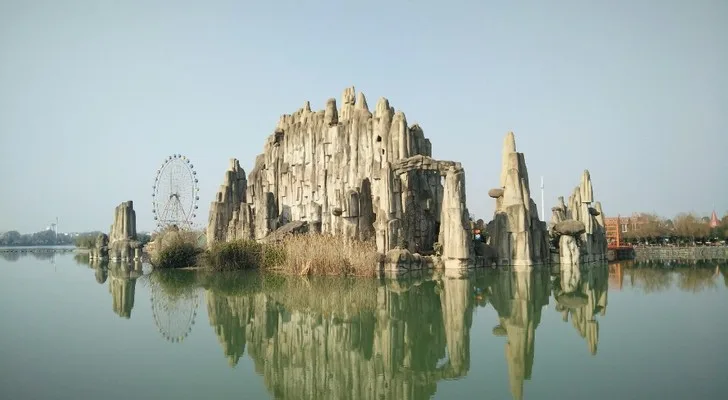 Balihe tourist area in Fuyang
