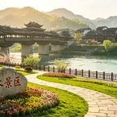 Zhuoshui Ancient Town in Chongqing