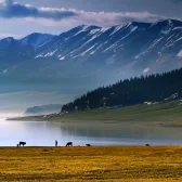 Sayram Lake in Xinjiang