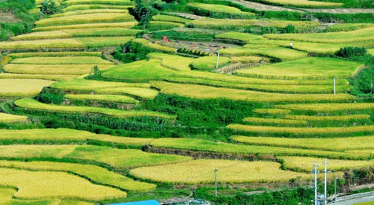 Jiangwan scenic area in Shangrao