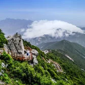 Mount Taibai scenic area in Baoji
