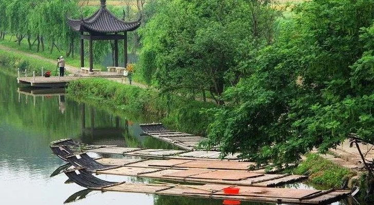 Xiandu scenic area in Lishui