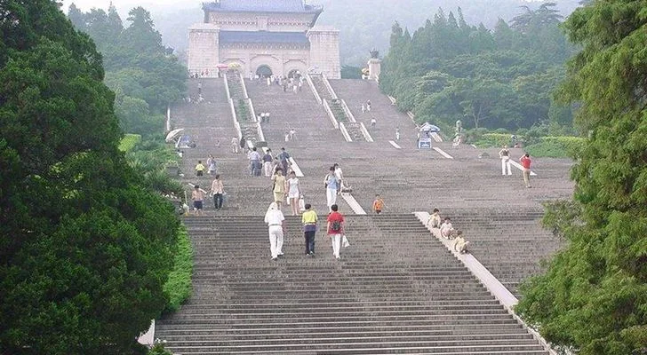 Dr. Sun Yat-sen's Mausoleum in Nanjing