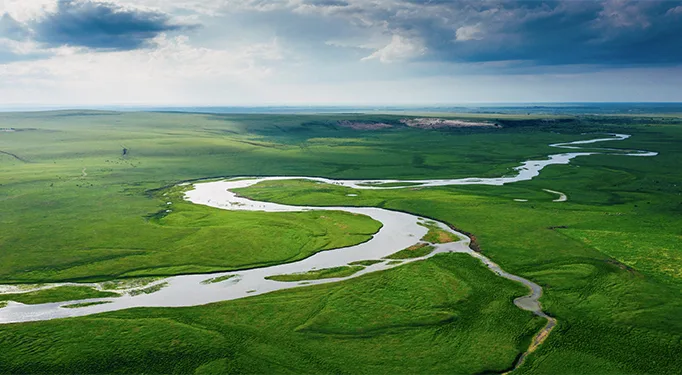 Hulunbuir Grassland in Hulunbuir
