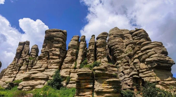Asihatu Stone Forest in Chifeng