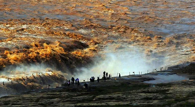 Hukou Waterfall in Linfen