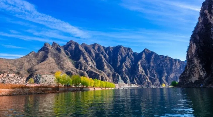 Yesanpo scenic area in Baoding